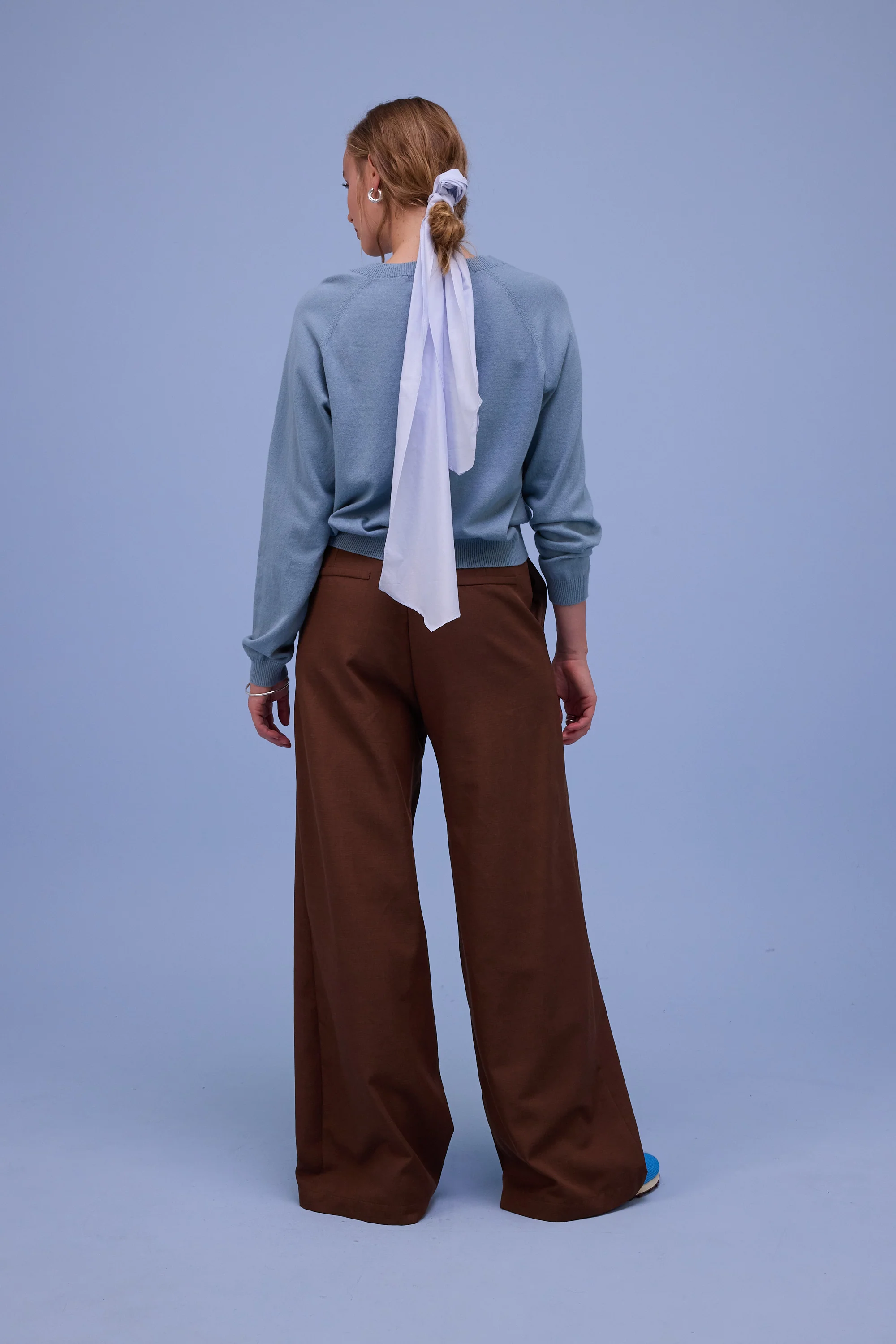 Havar cardigan in dusk blue - Image 4