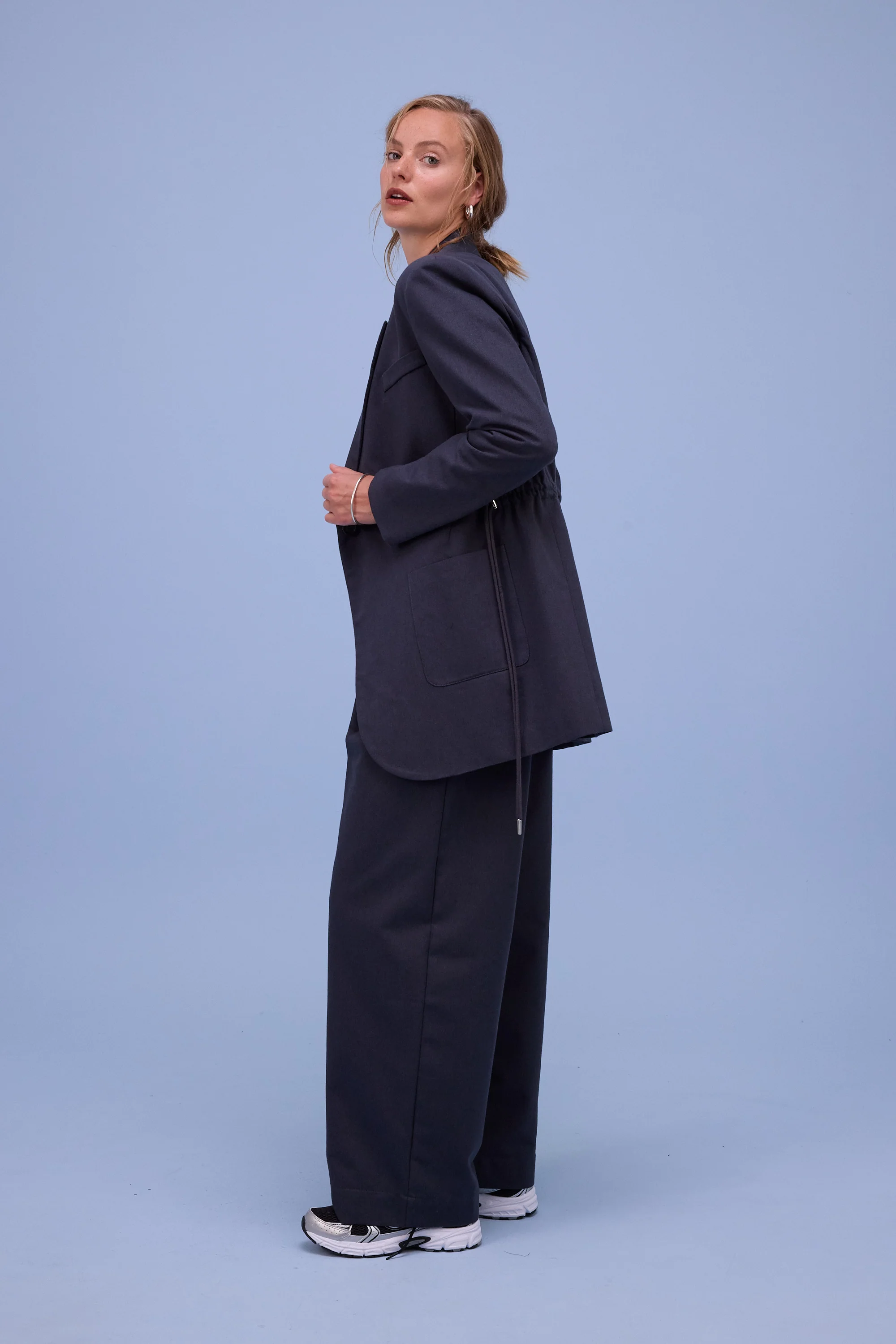 Harmon blazer in dark night - Image 3