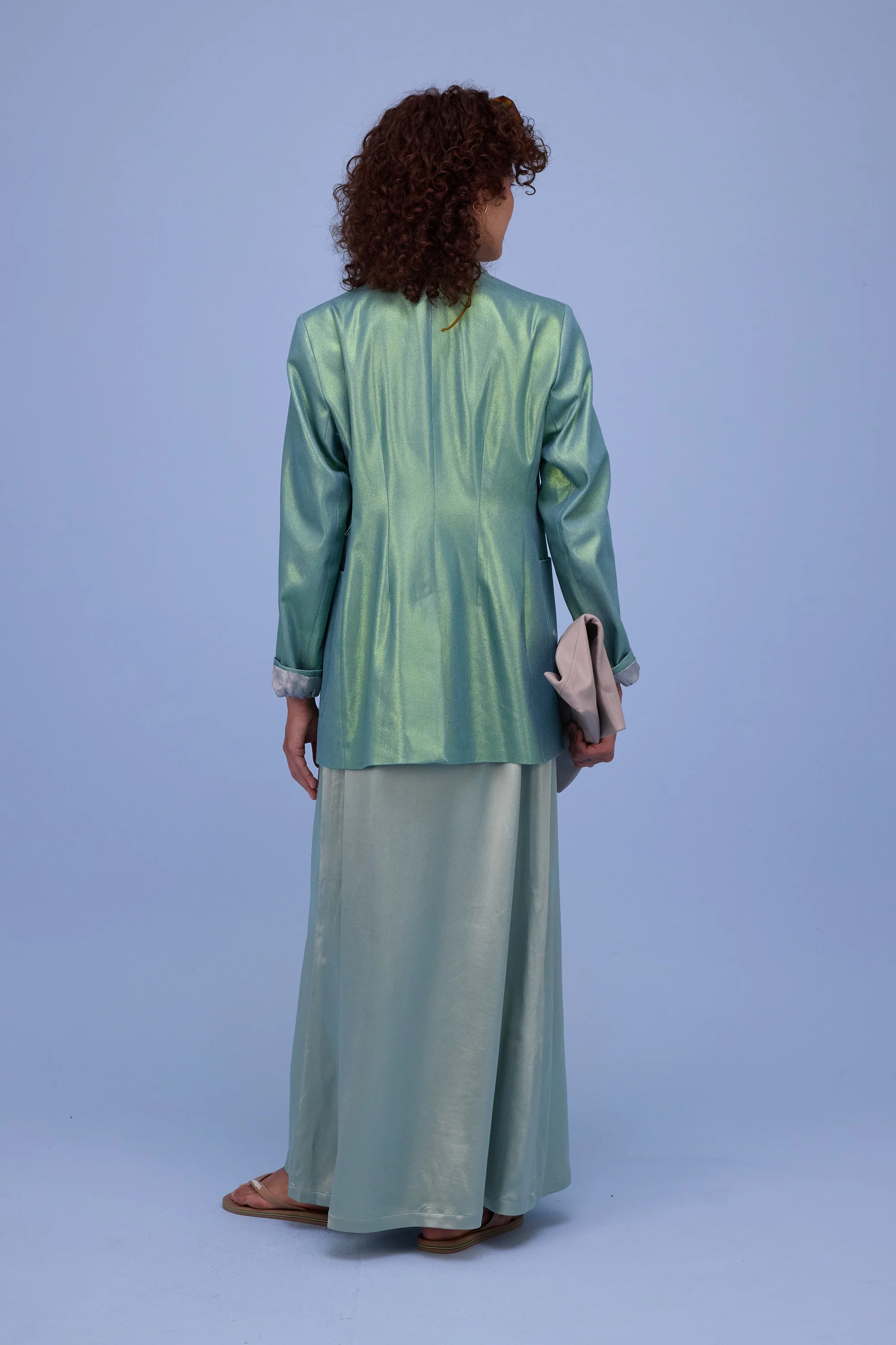 Glenn blazer in mermaid - Image 3