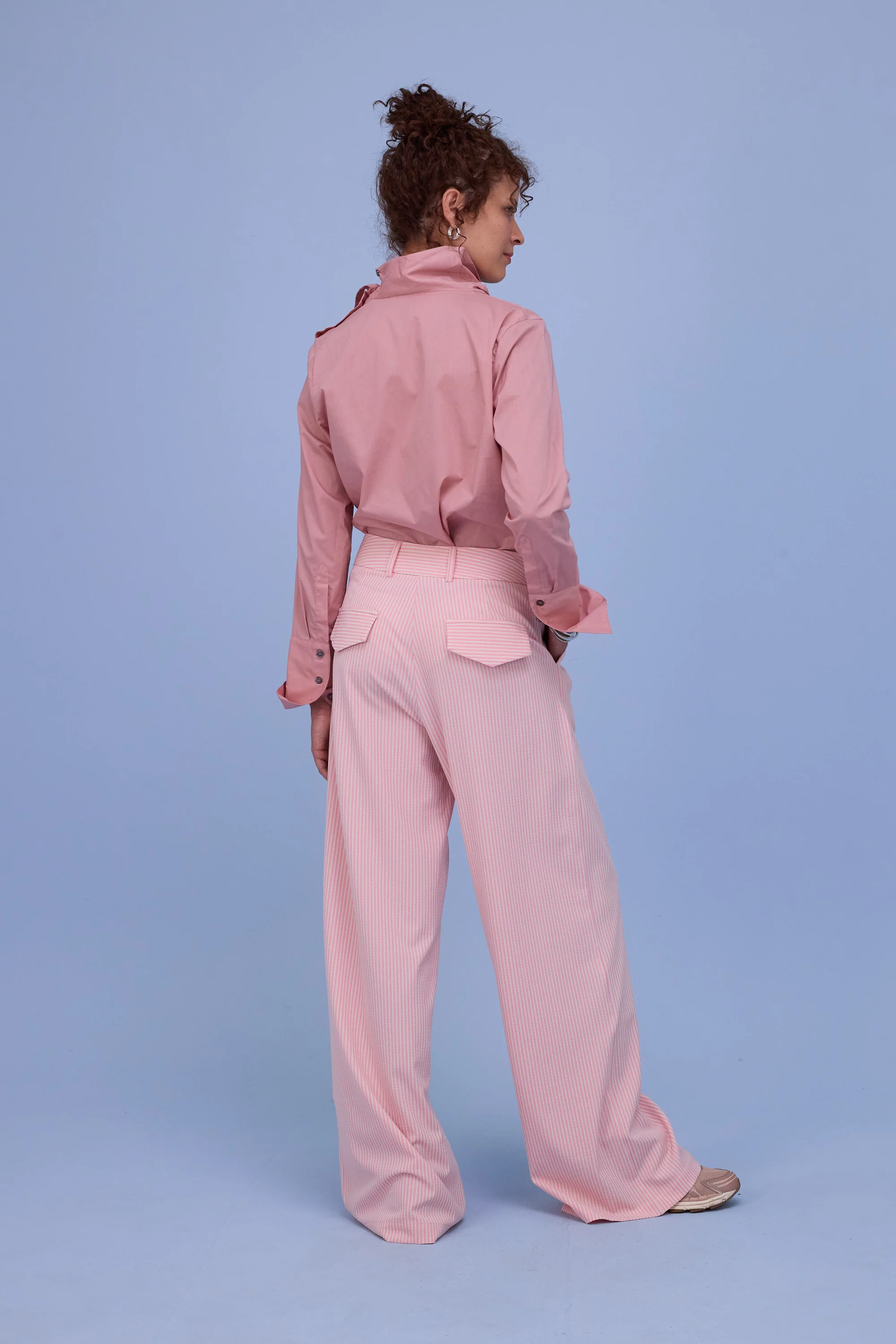 Haya blouse in old rose - Image 4
