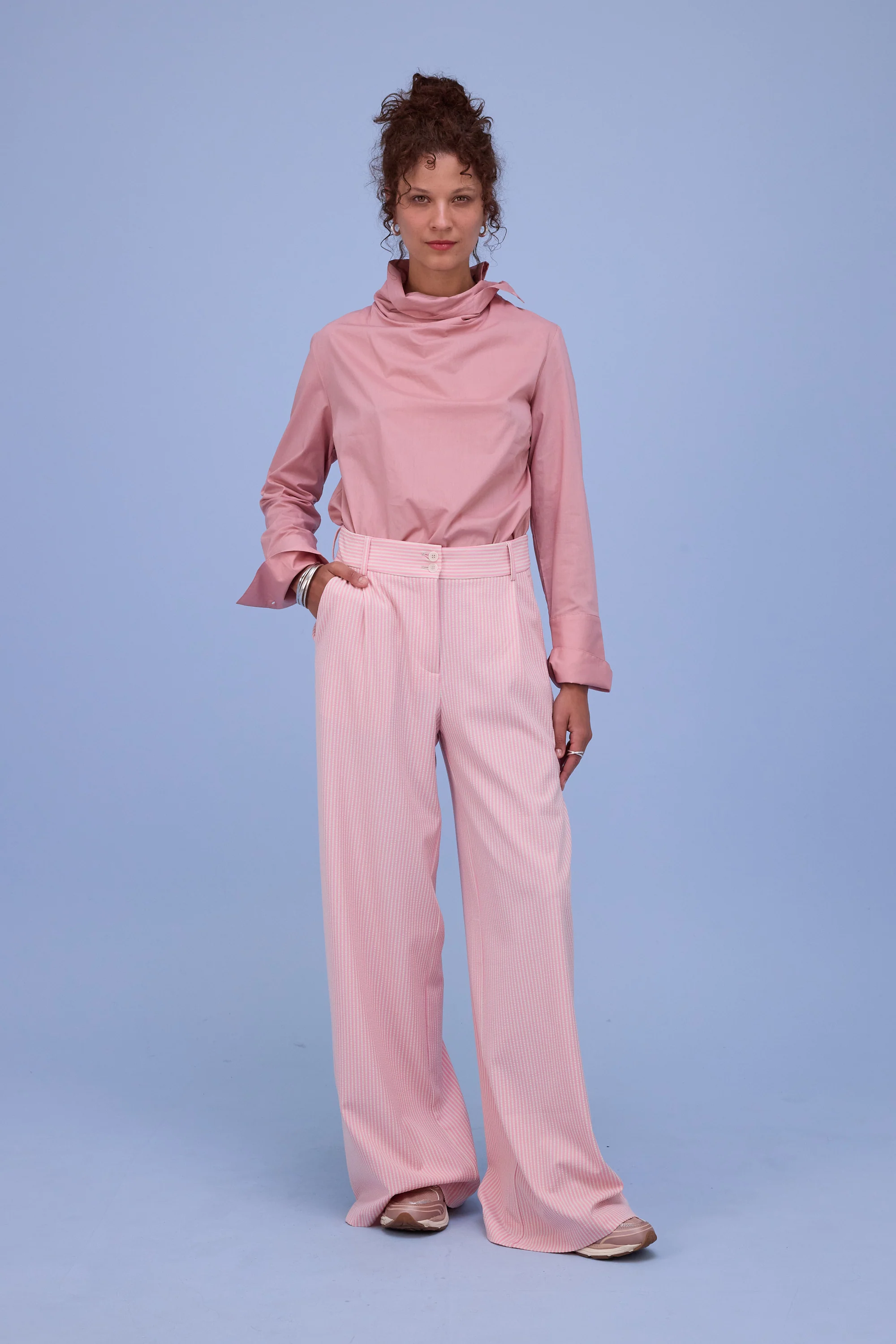 Haya blouse in old rose - Image 6