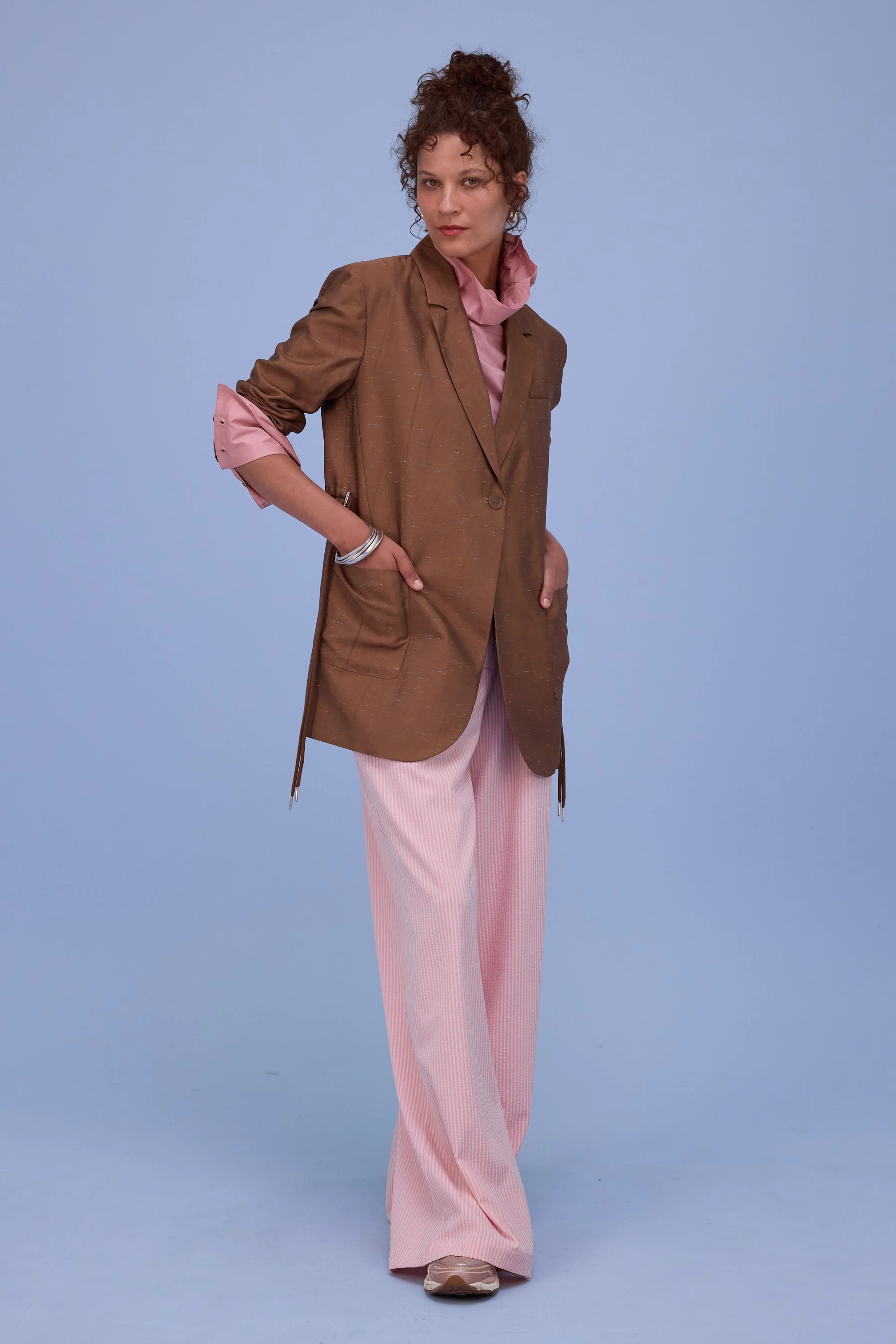 Haya blouse in old rose - Image 7