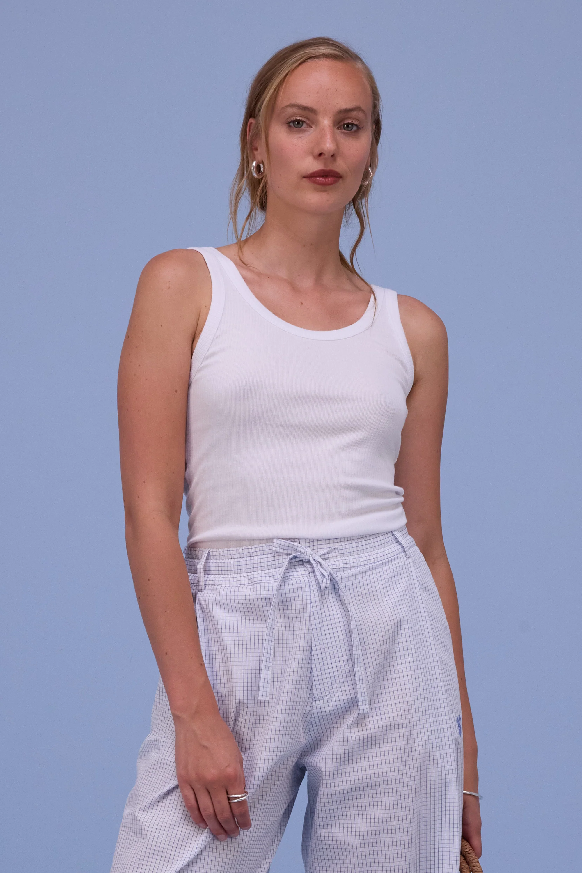 Huma witte tanktop