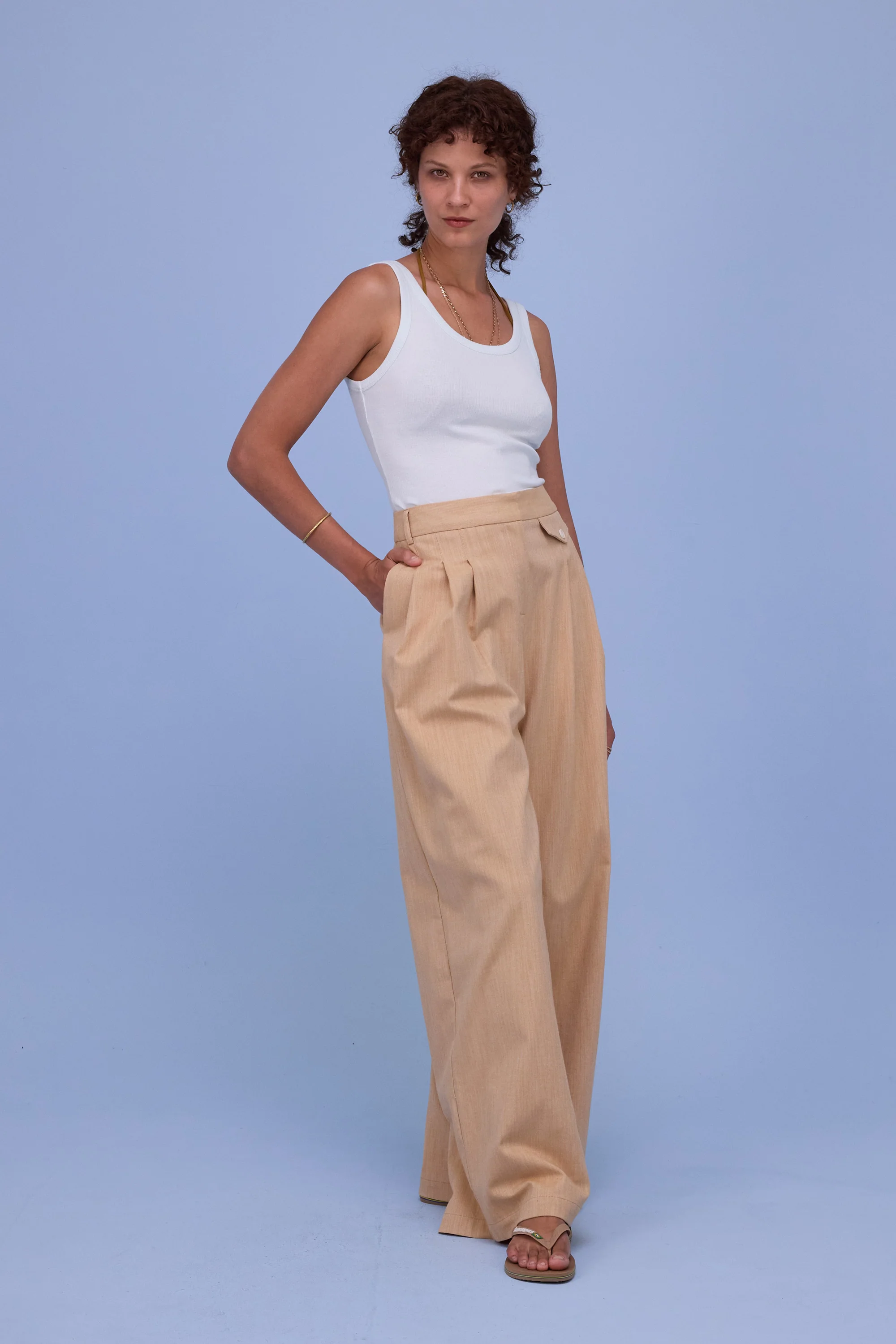 Guy broek in soft amber - Image 7