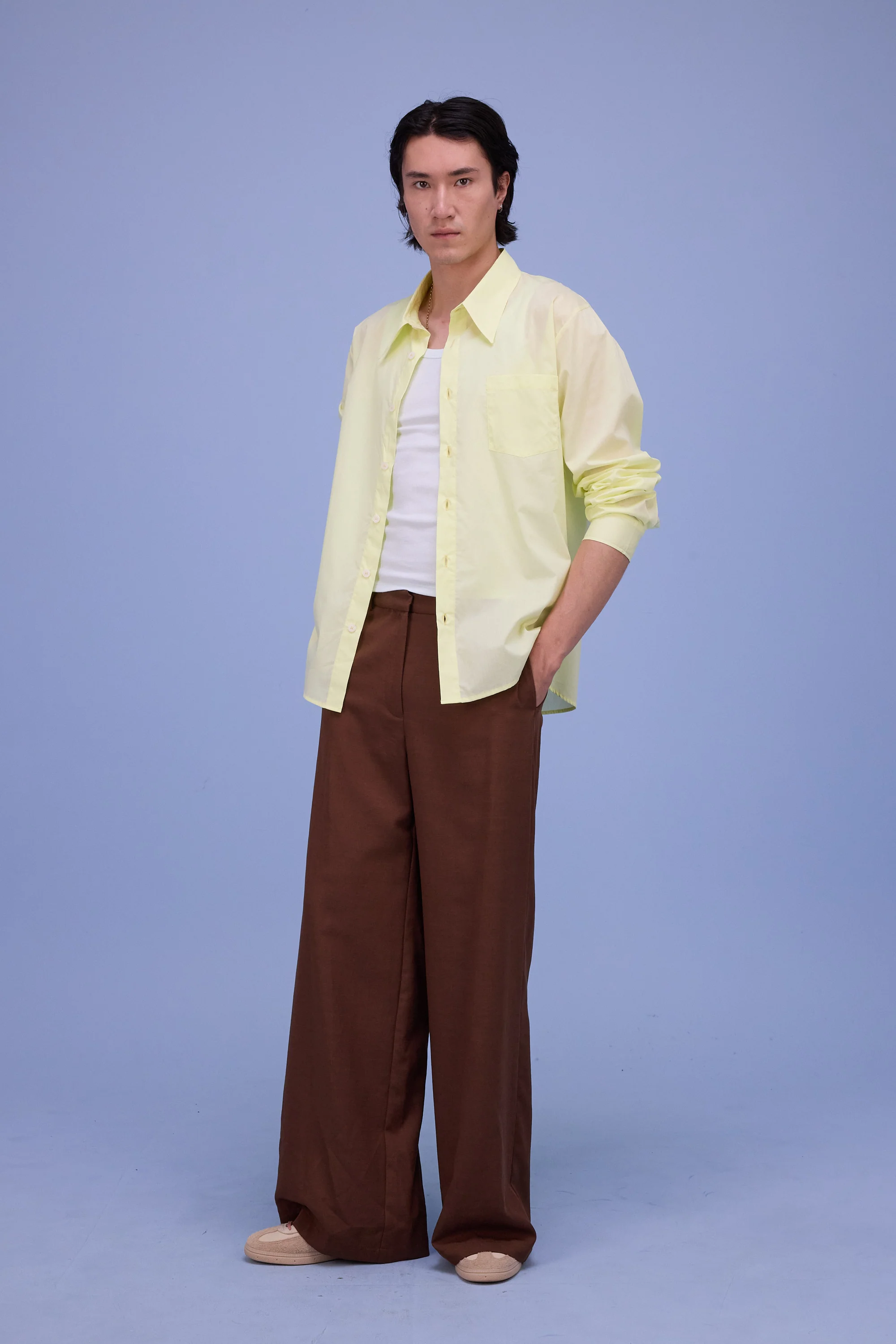 Godfried hemd in tender yellow - Image 4