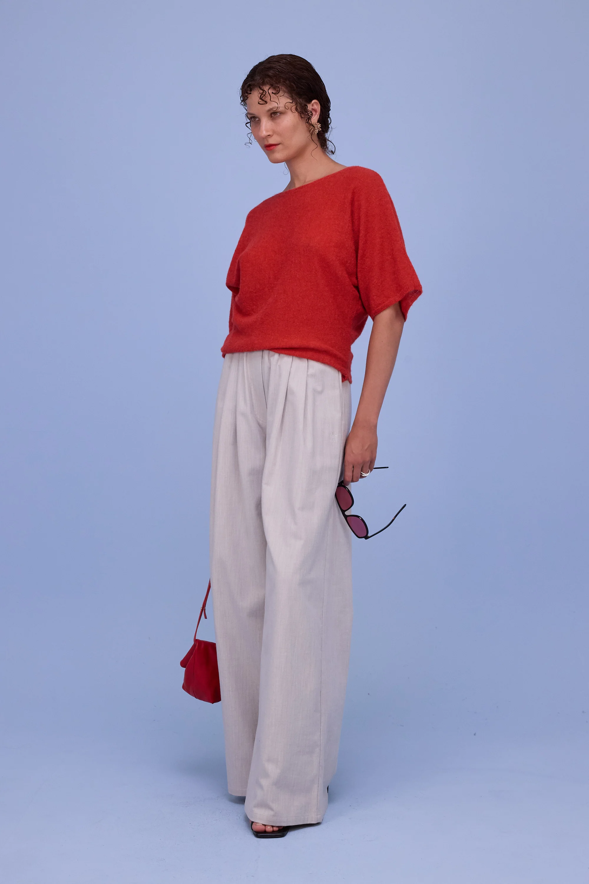 Hardy broek in soft grey - Image 2