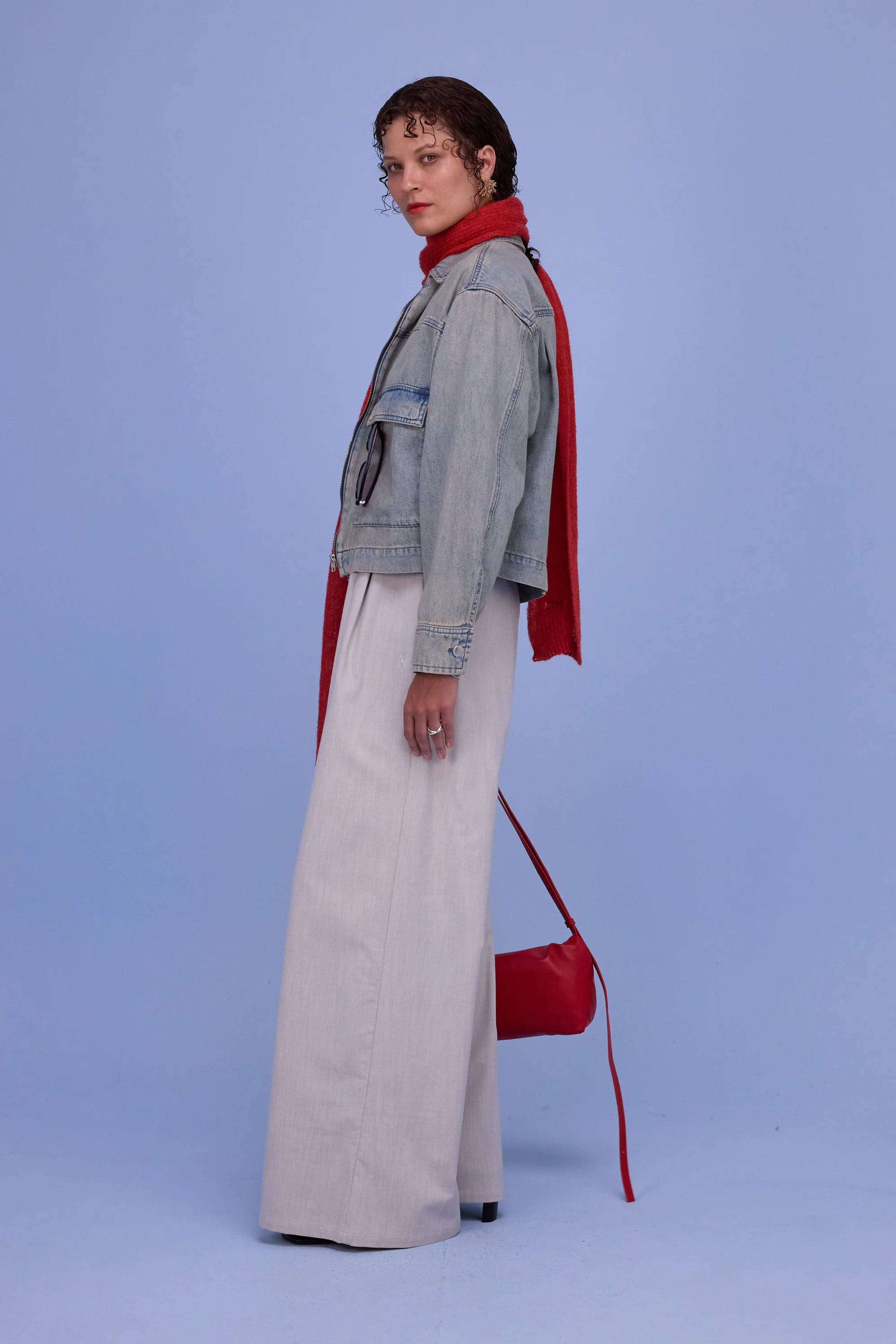 Hardy broek in soft grey - Image 3