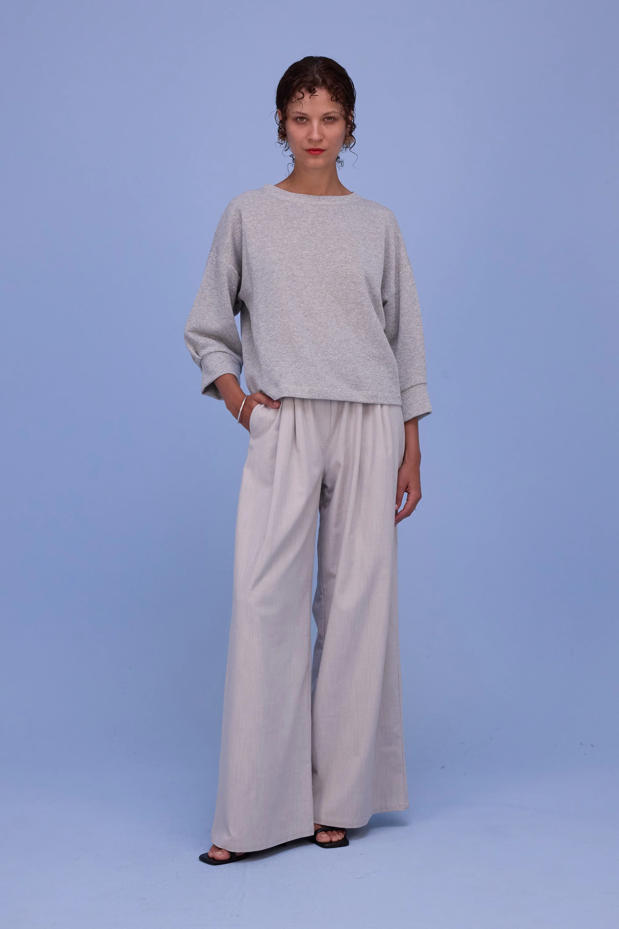 Hardy broek in soft grey - Image 7