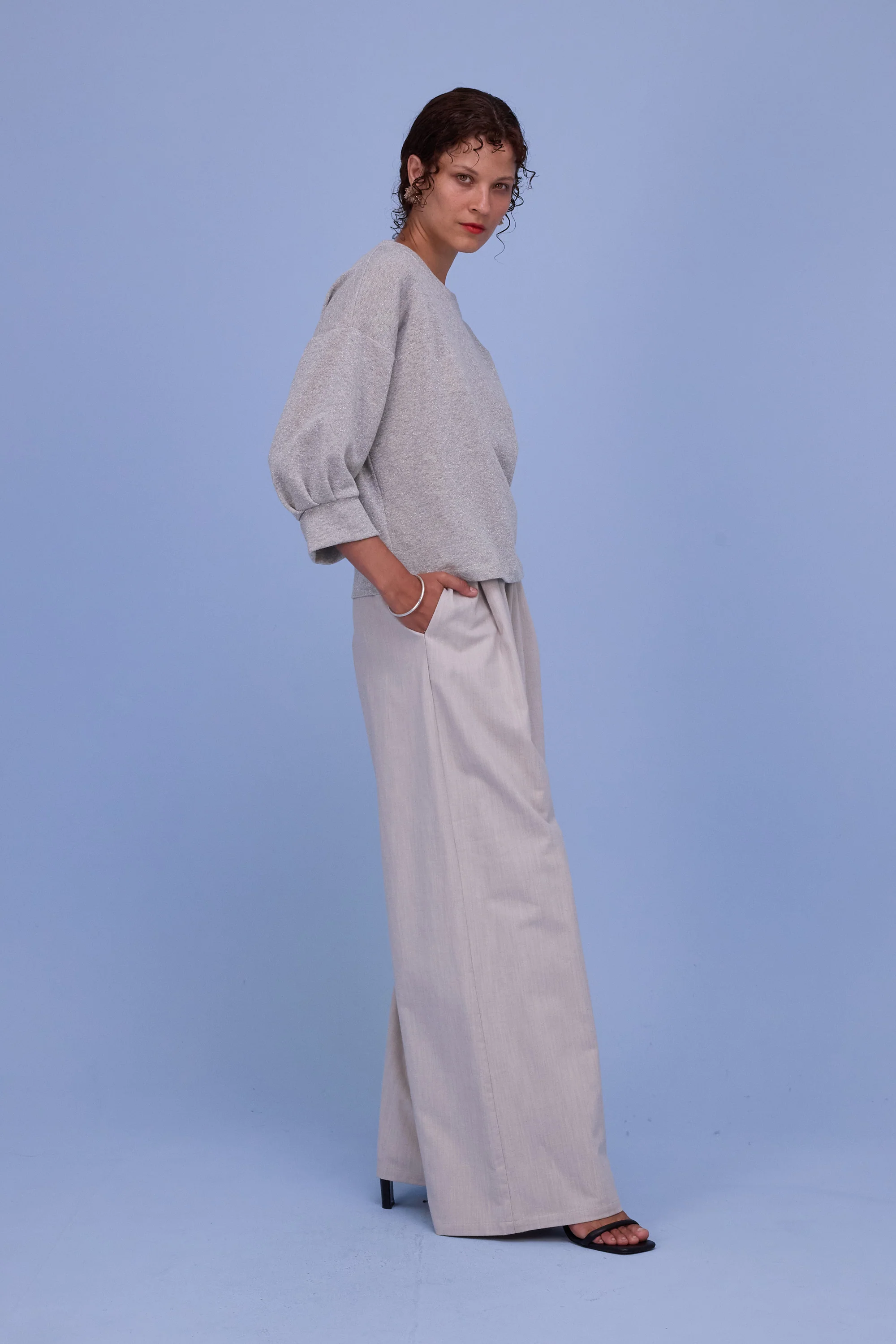 Hardy broek in soft grey - Image 8