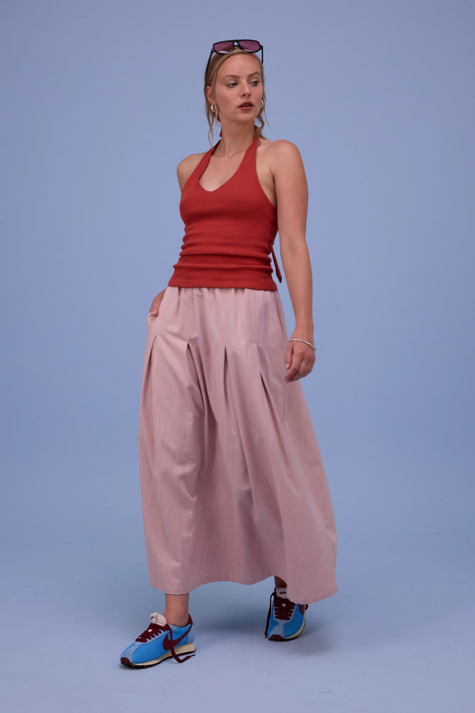 Heather top in bossa nova - Image 2