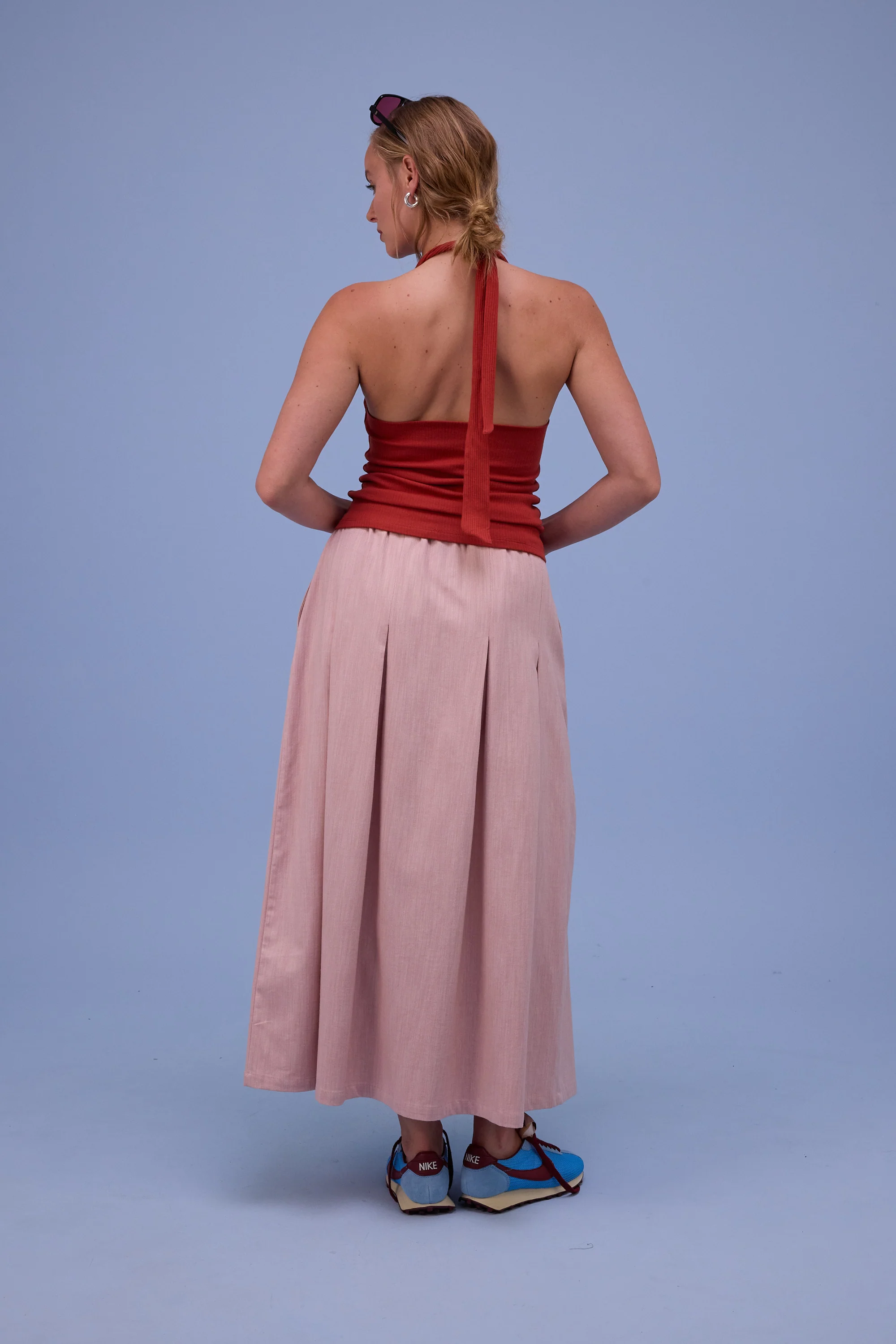 Heather top in bossa nova - Image 4