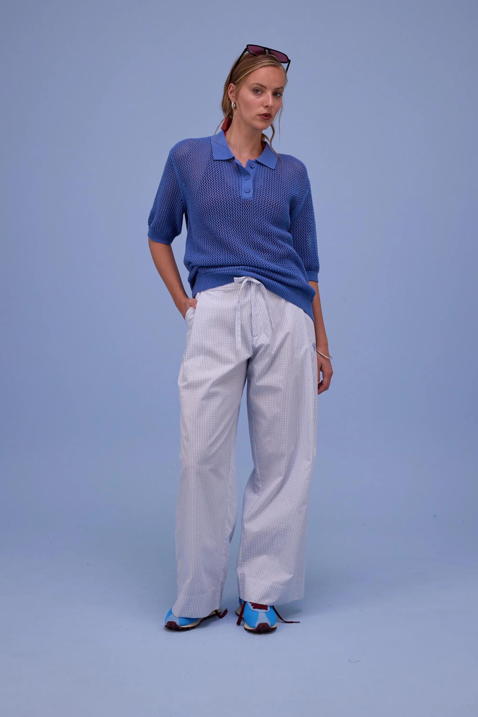 Heather top in bossa nova - Image 8