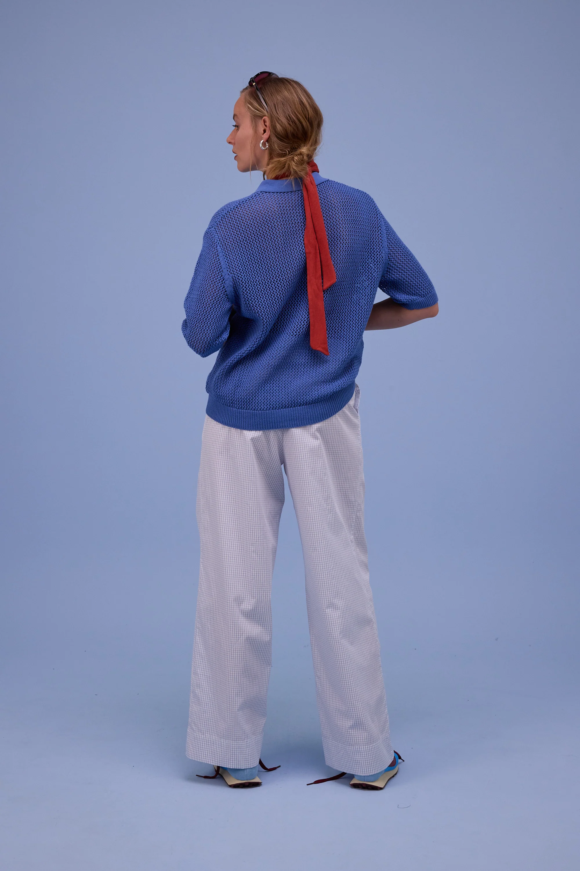 Heather top in bossa nova - Image 9