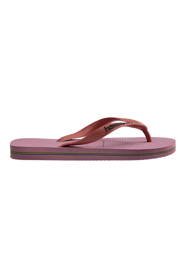 Havaianas | Brasil logo flip flop in chiffon rose - Image 3