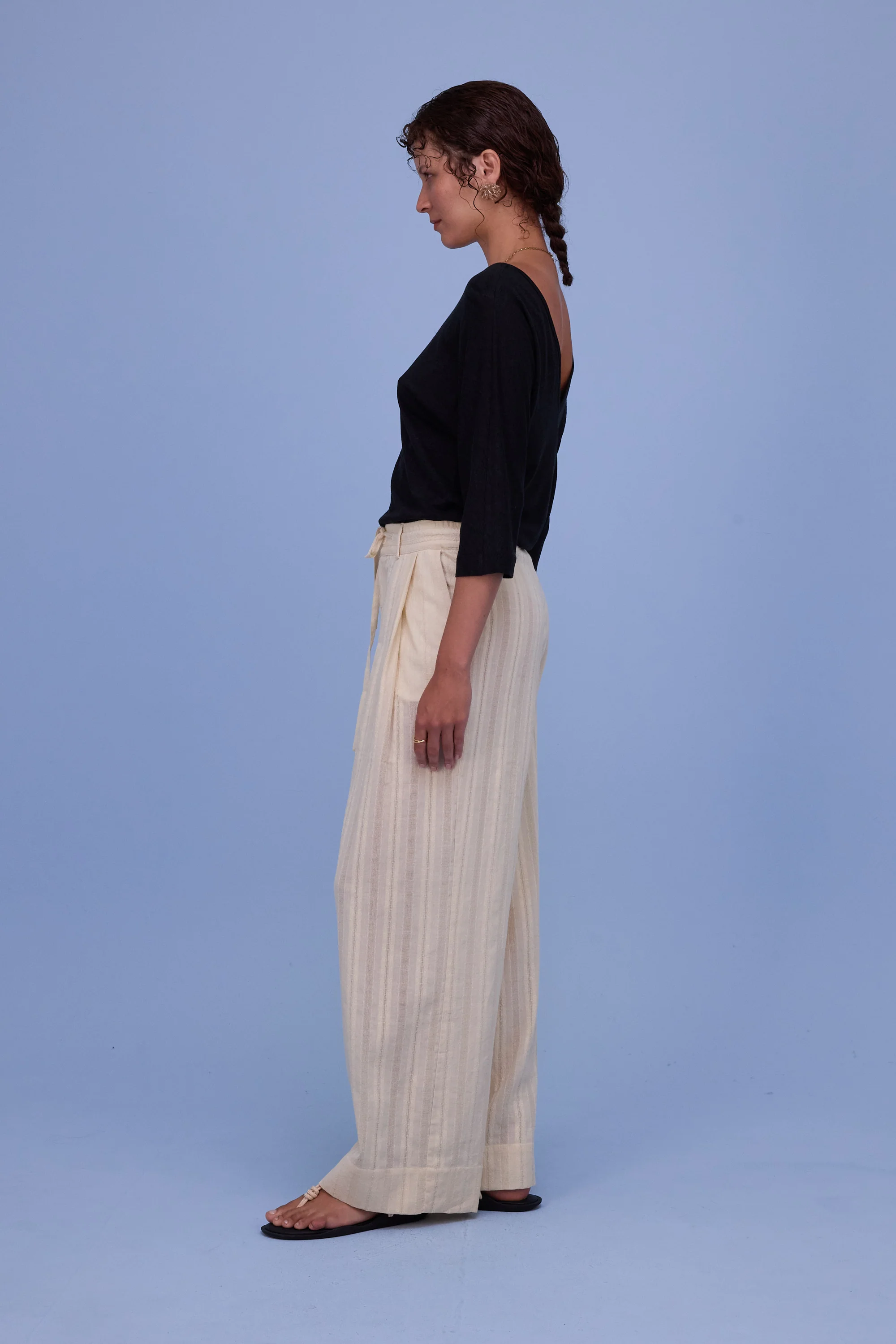 Ilana zwart T-shirt - Image 2