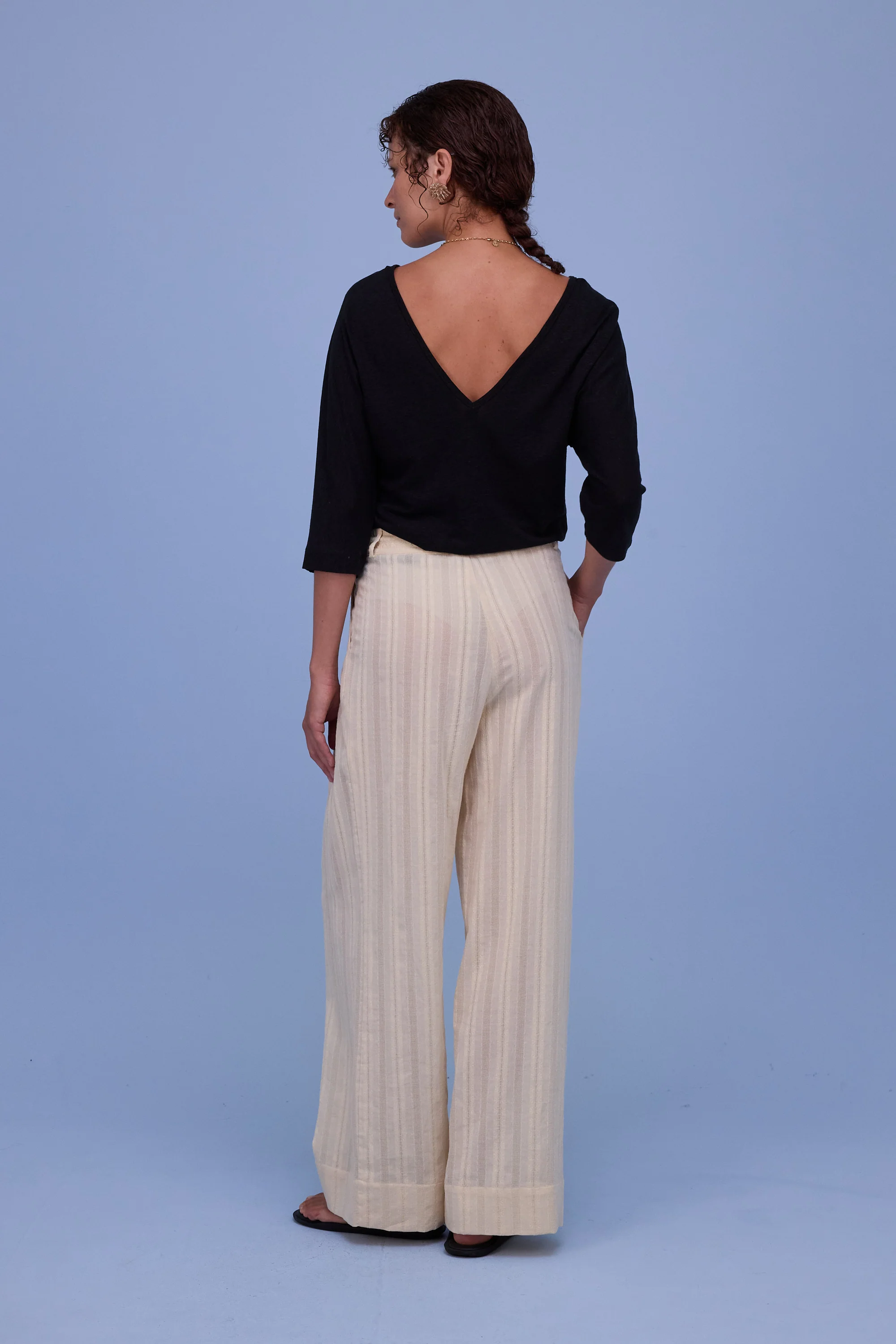Ilana zwart T-shirt - Image 3