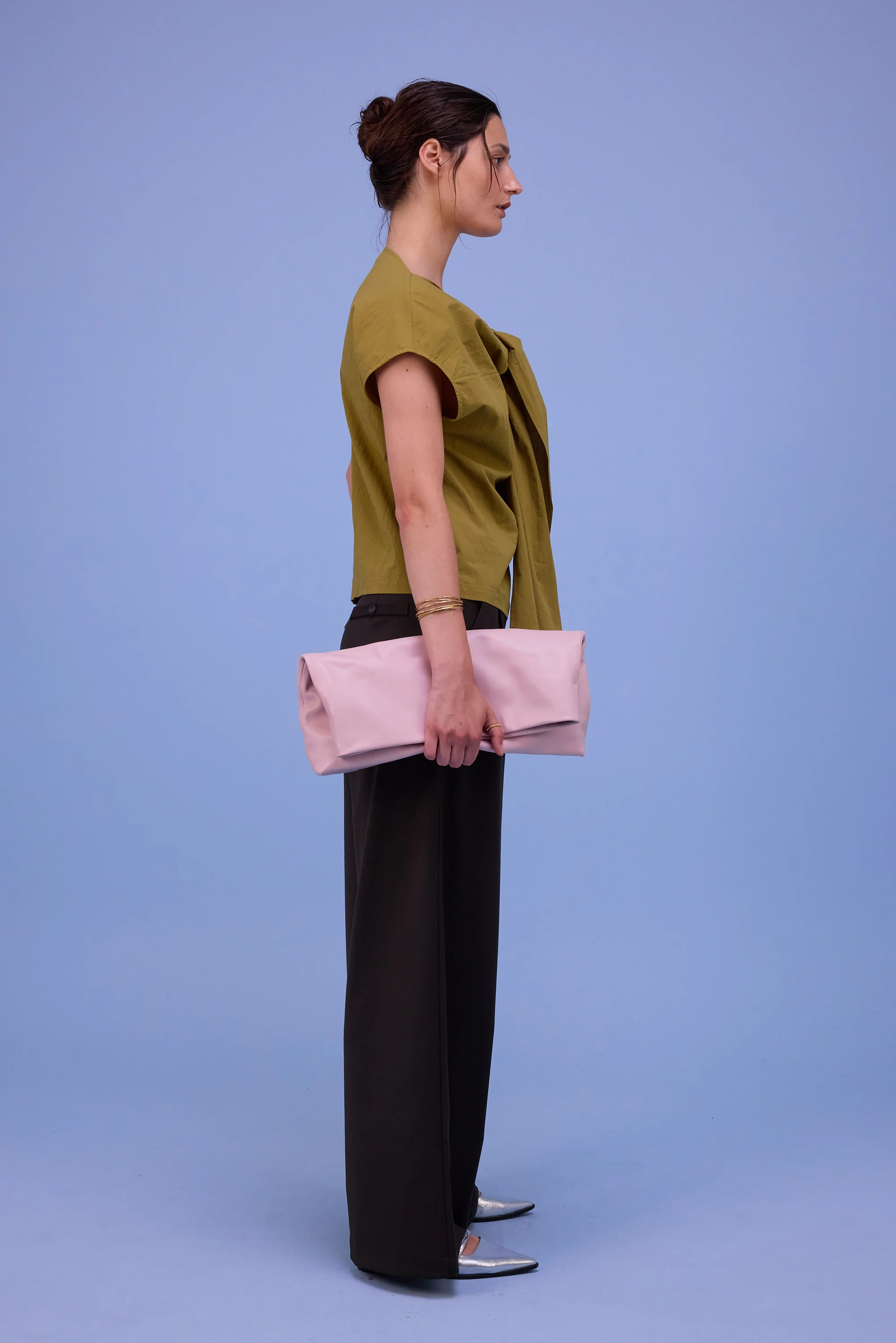 Harriet blouse in moss - Image 5