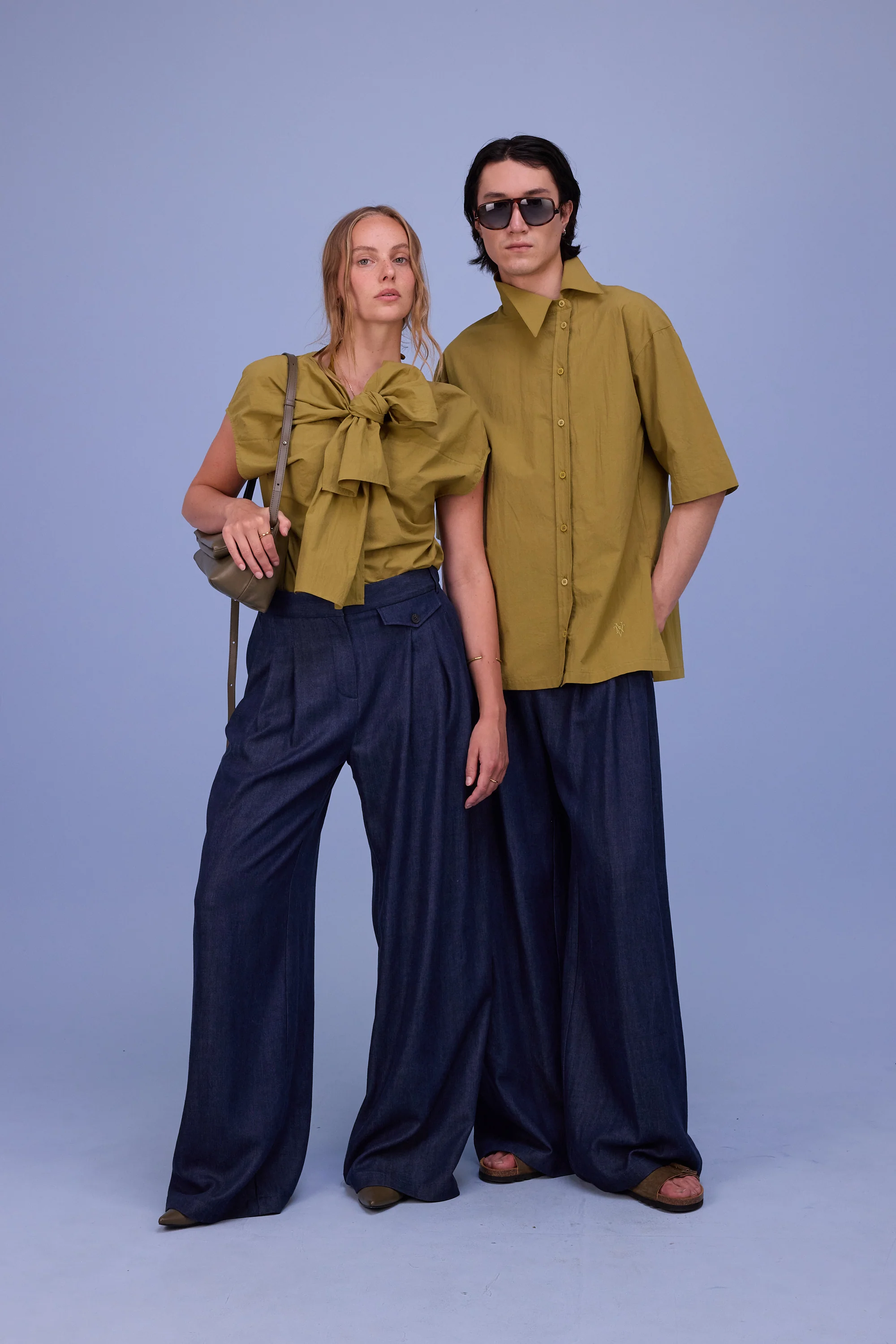 Harriet blouse in moss - Image 8