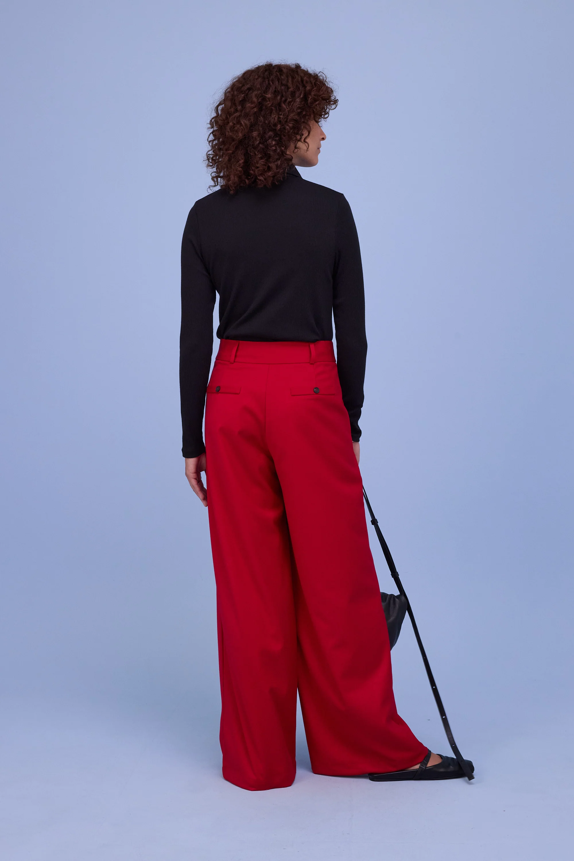Zoella broek in lipstick red - Image 4