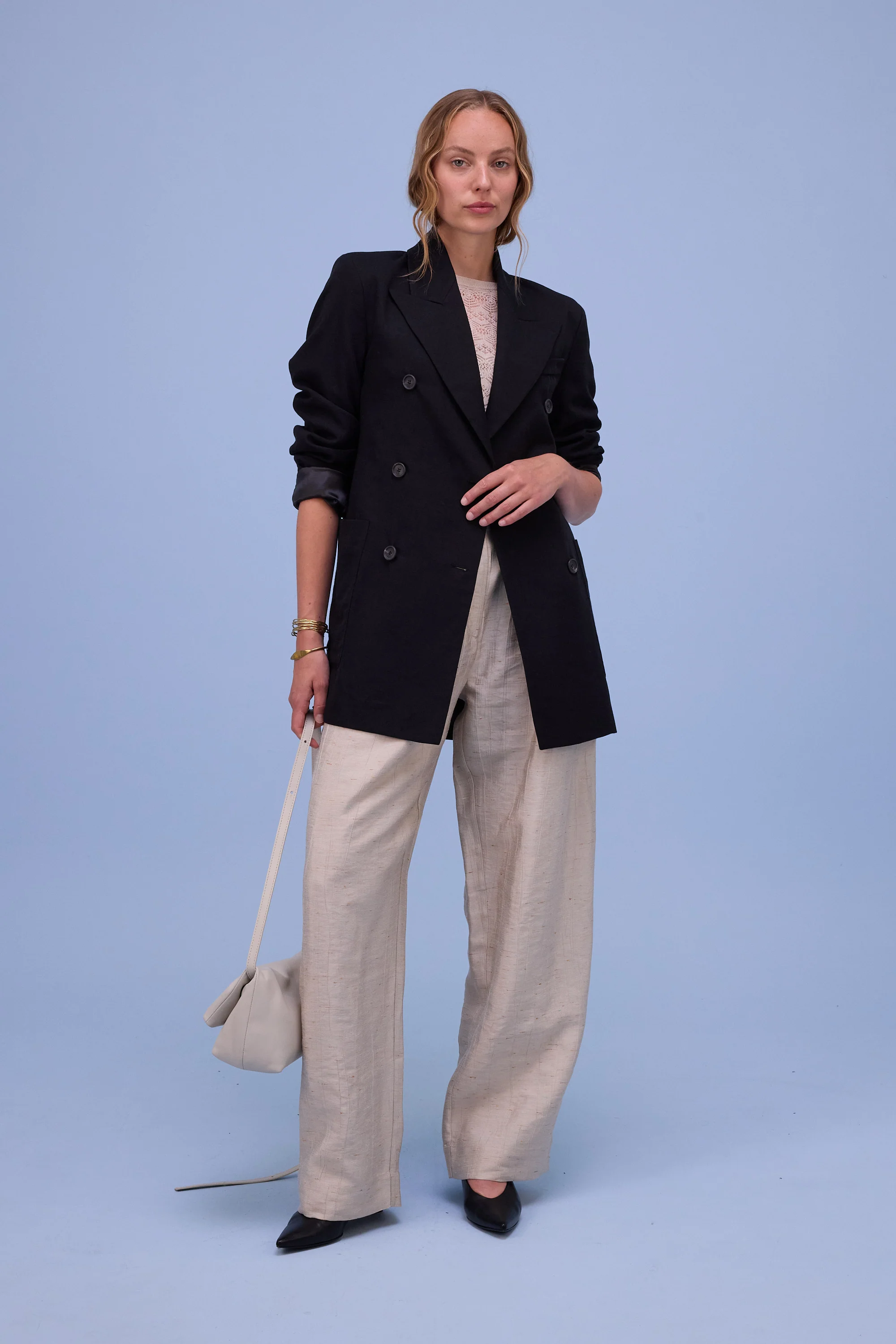Harpo broek in champagne santoso - Image 6