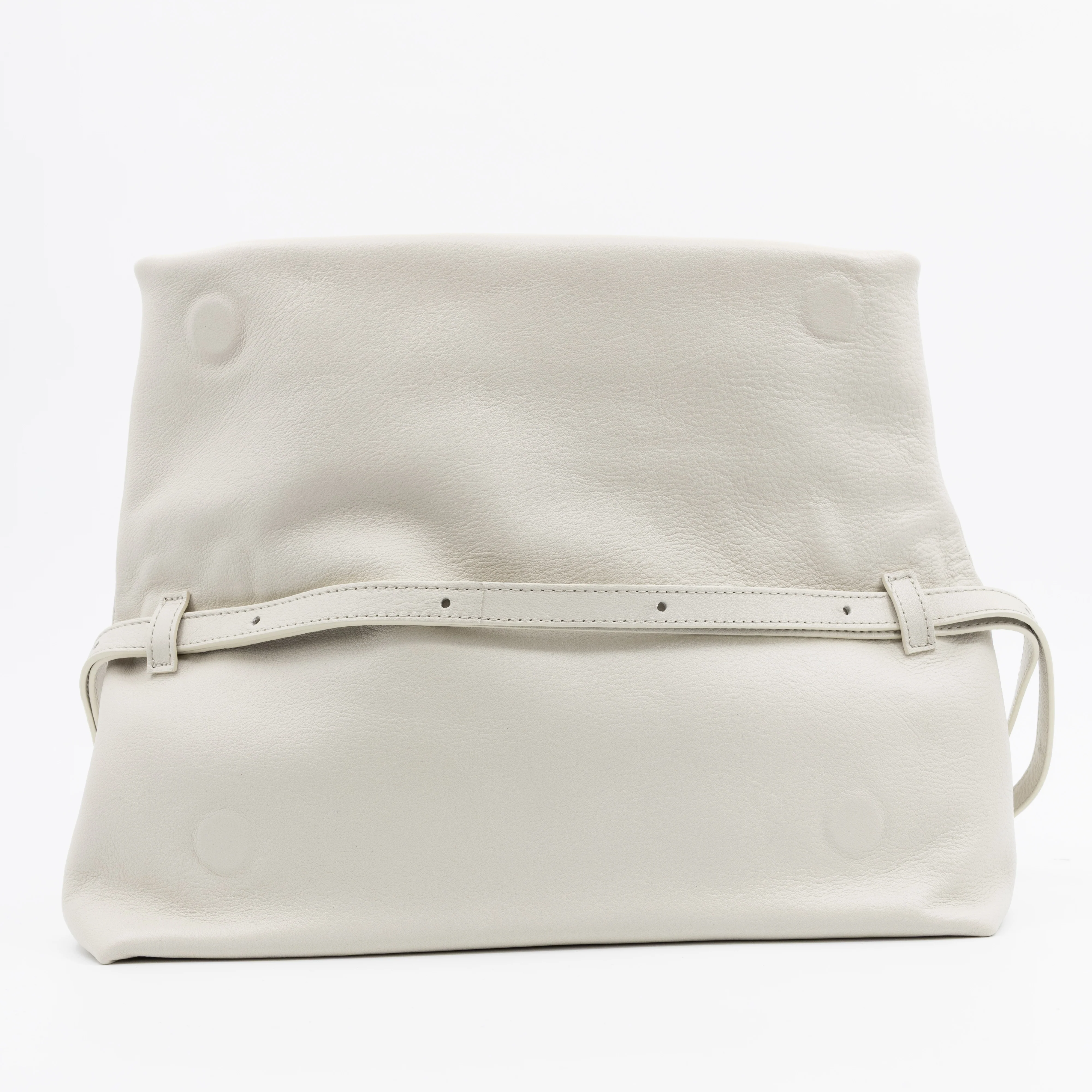 Gennaro handtas in cream - Image 5