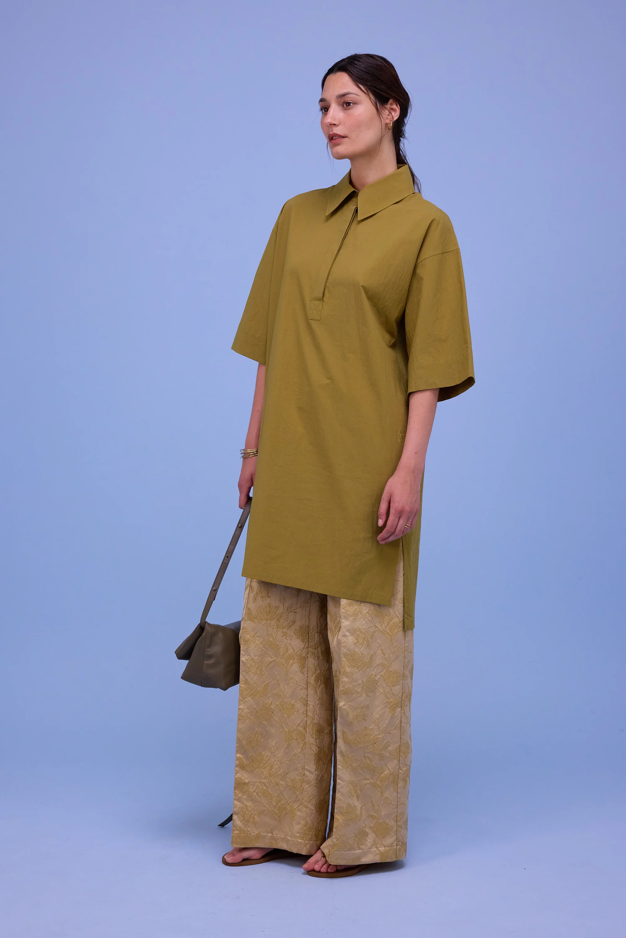 Haven jurk in moss - Image 3