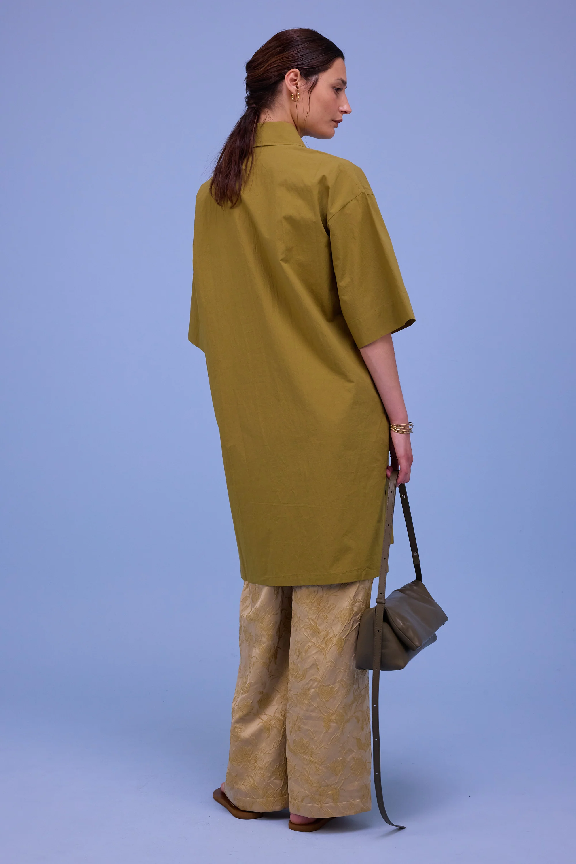 Haven jurk in moss - Image 5