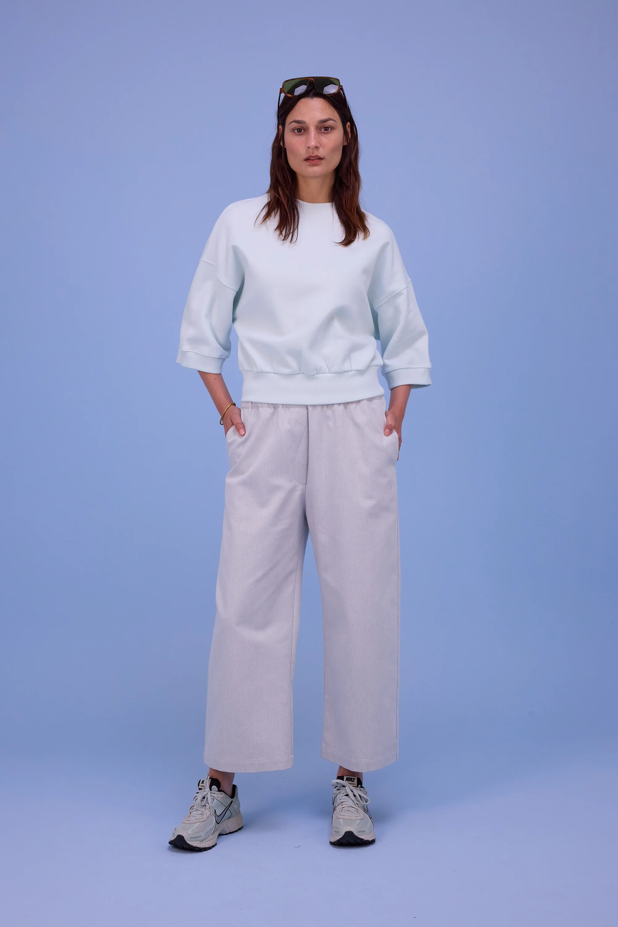 Honorat broek in silver - Image 5