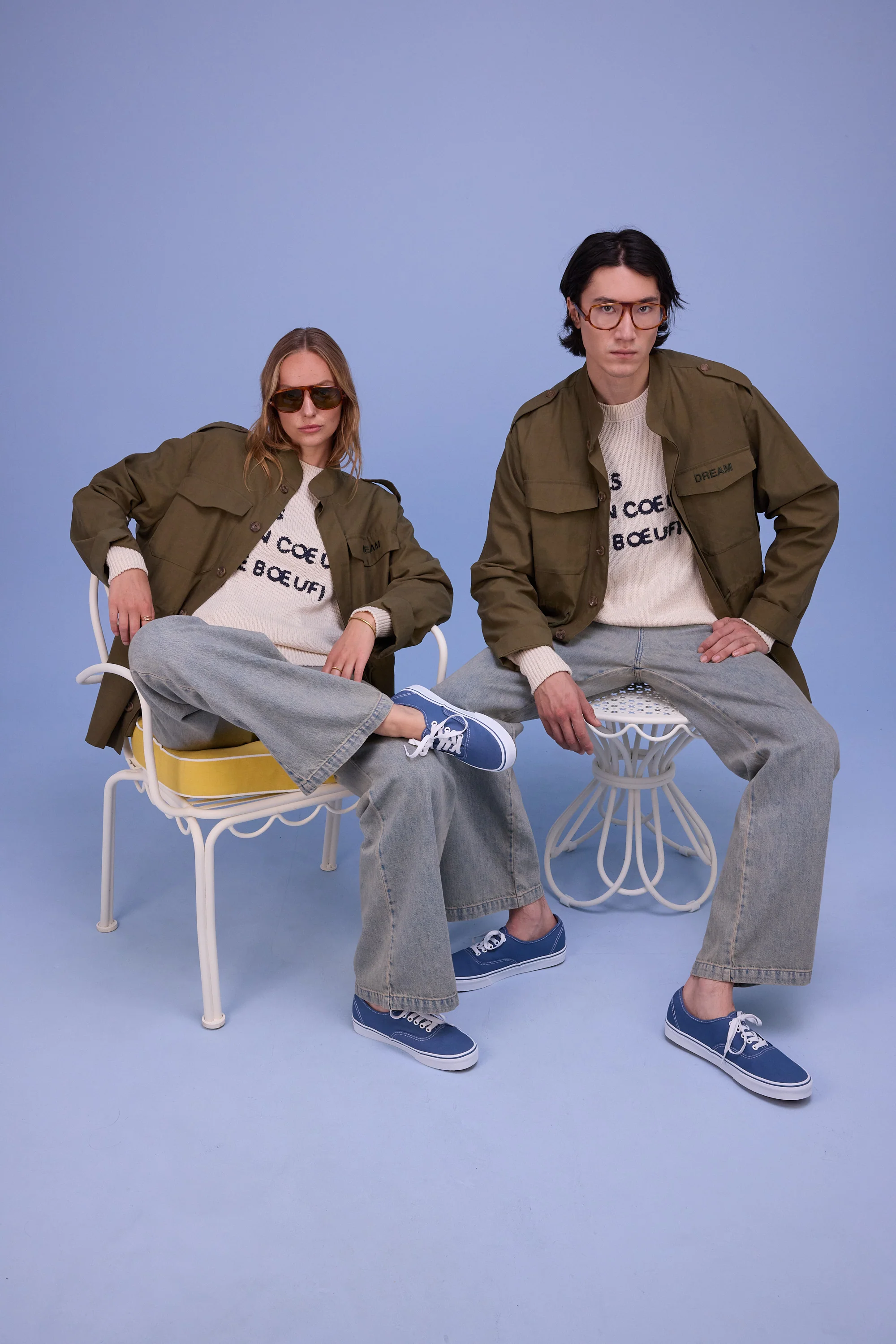 Heguri trui in cream - Image 10