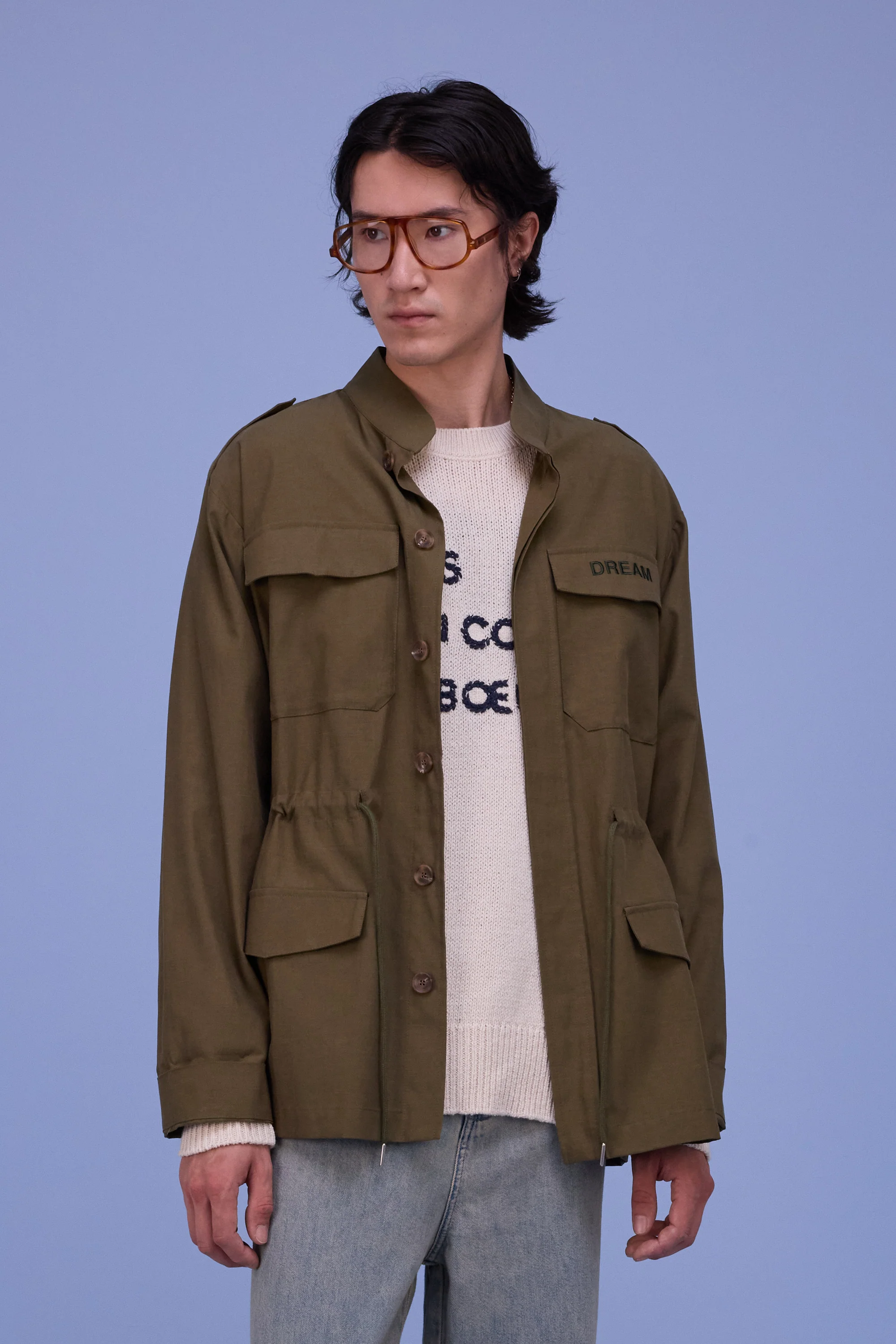 Heguri trui in cream - Image 5