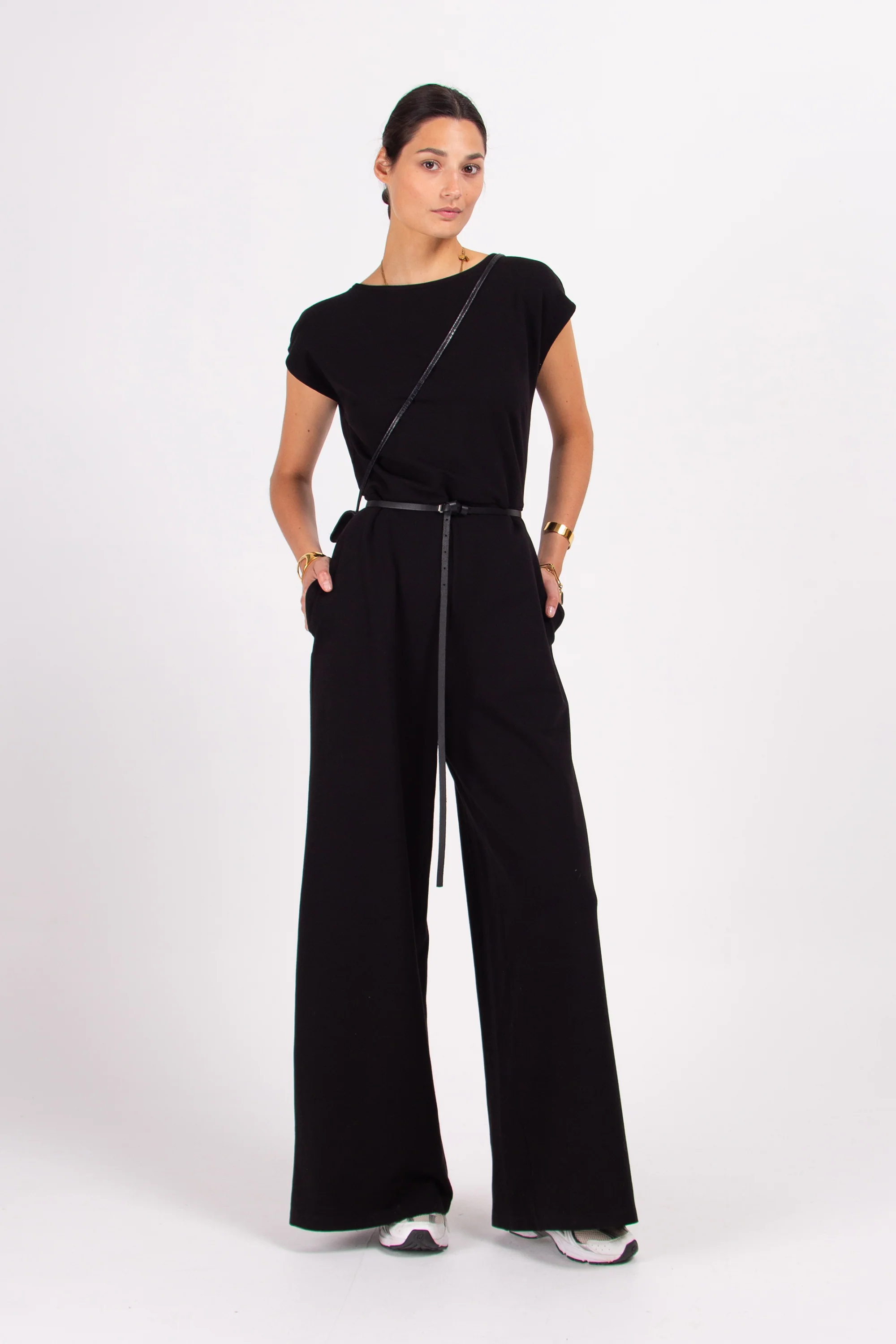 Dunne zwarte riem - Image 2