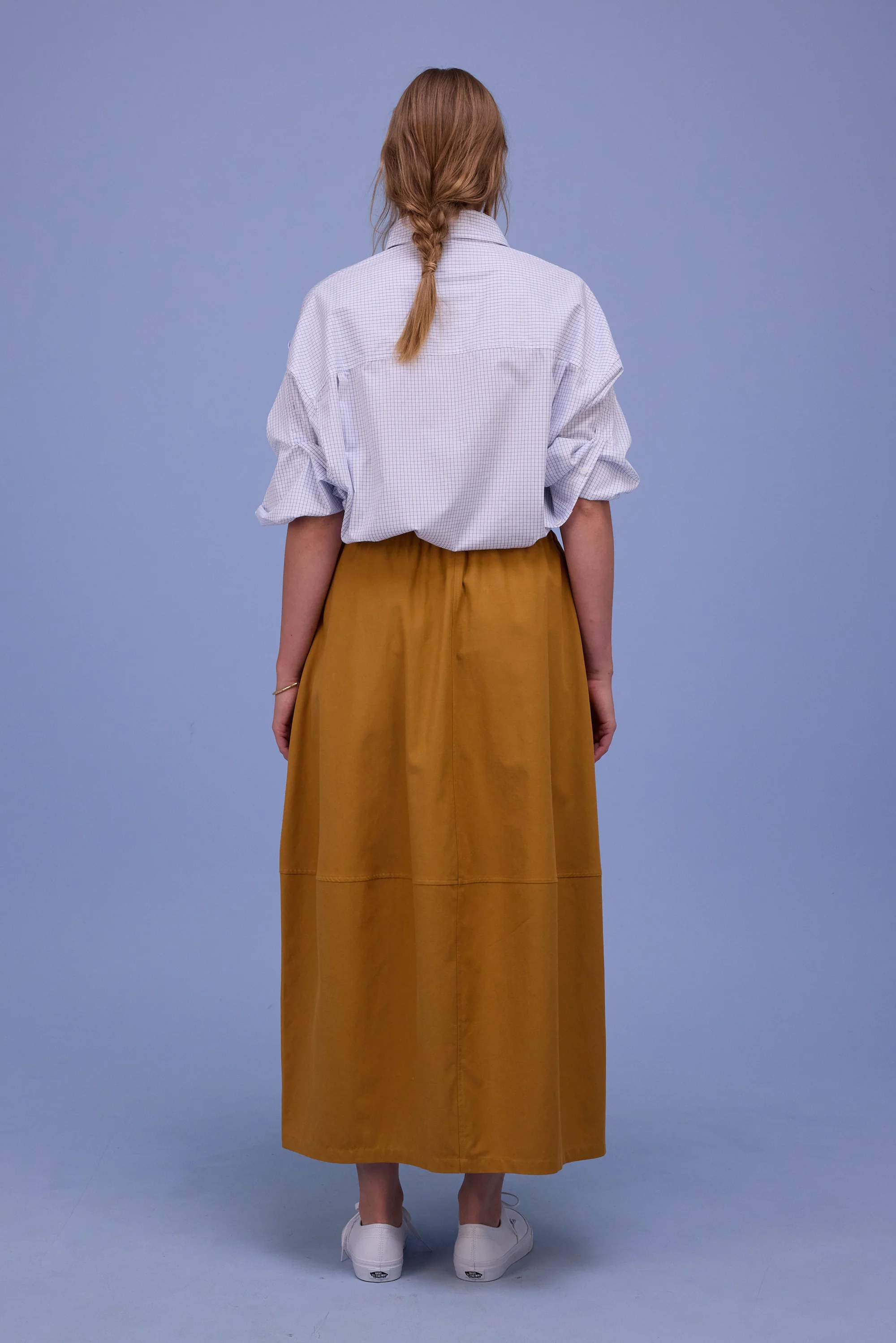 Harper hemd in notebook blue checks - Image 7