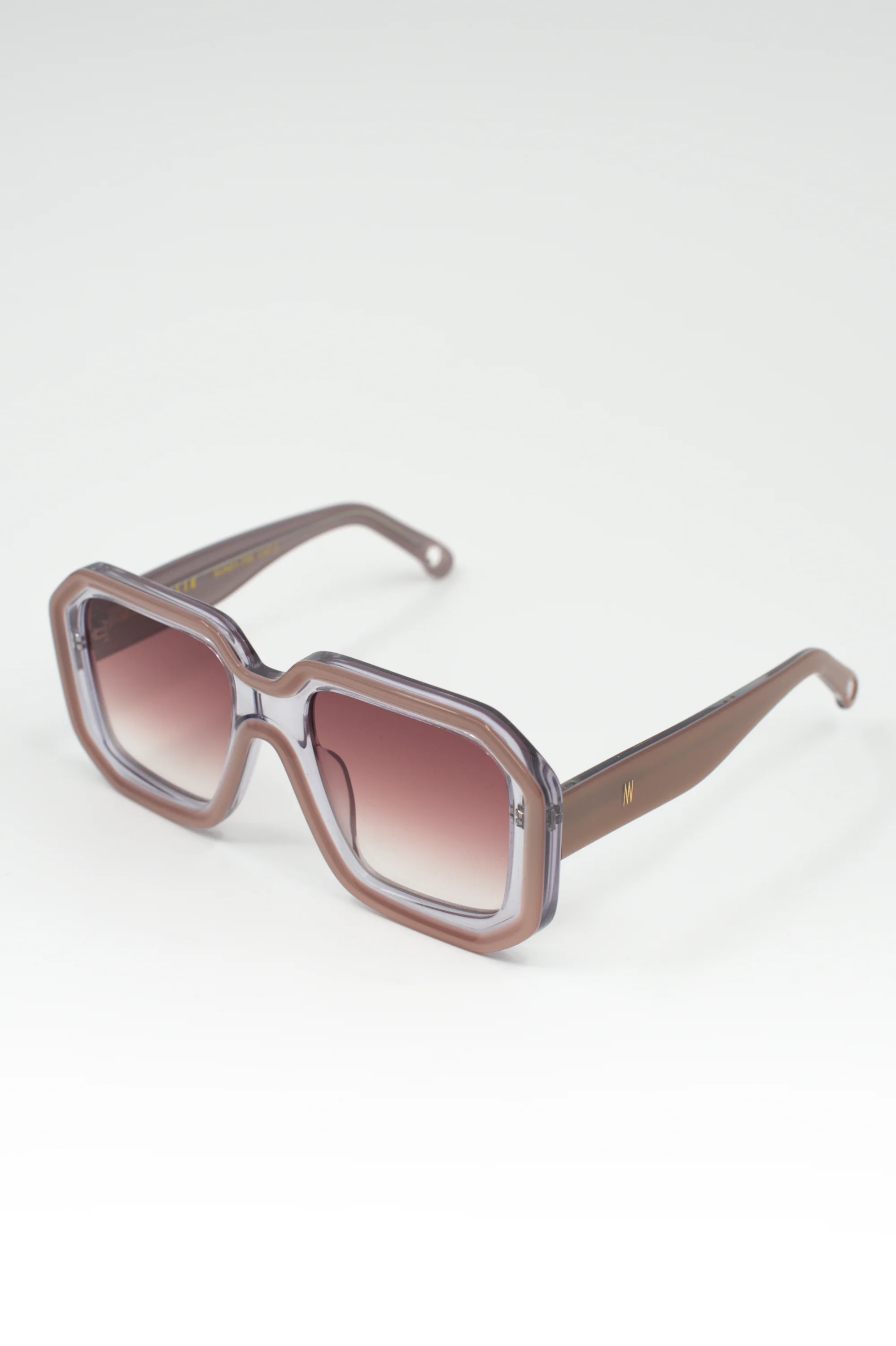 Onassis zonnebril taupe / pink - Image 7