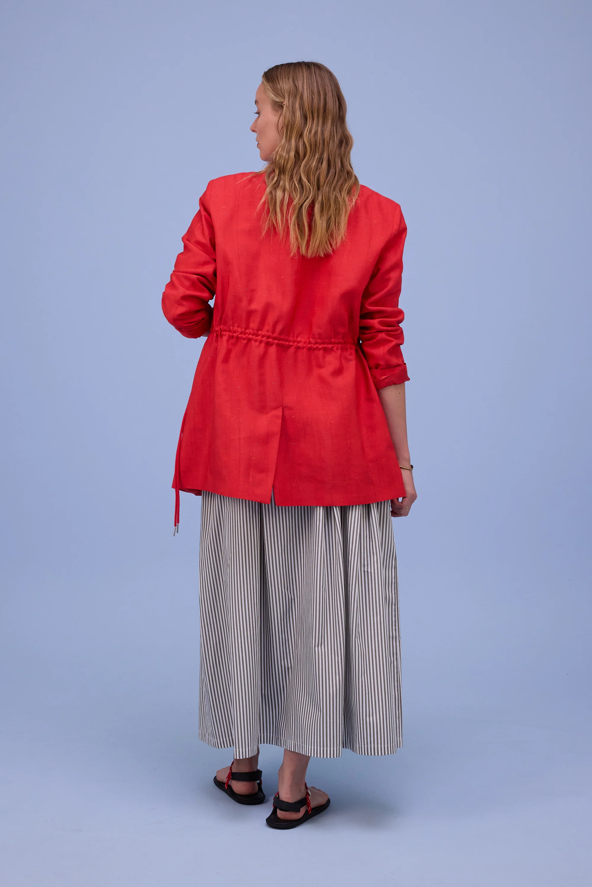 Harmon blazer in fiesta red santoso - Image 4