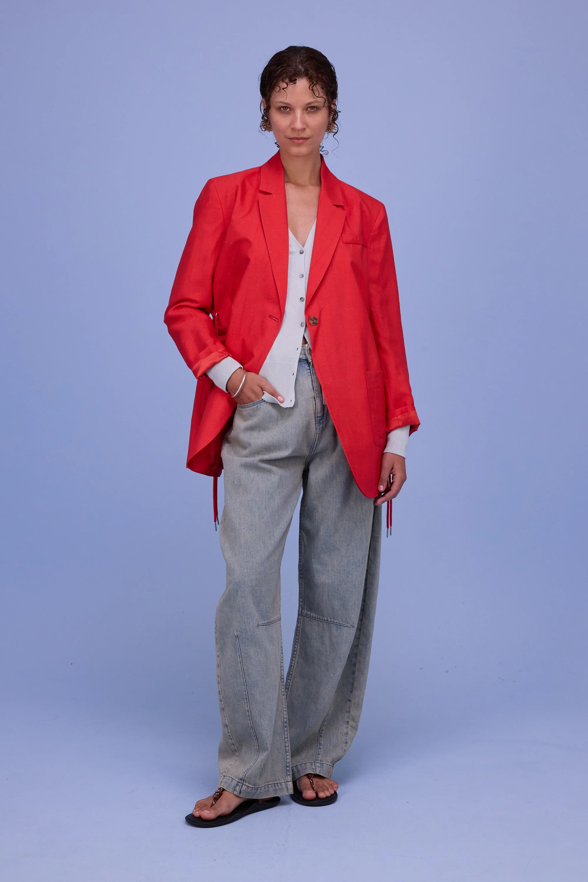 Harmon blazer in fiesta red santoso - Image 7