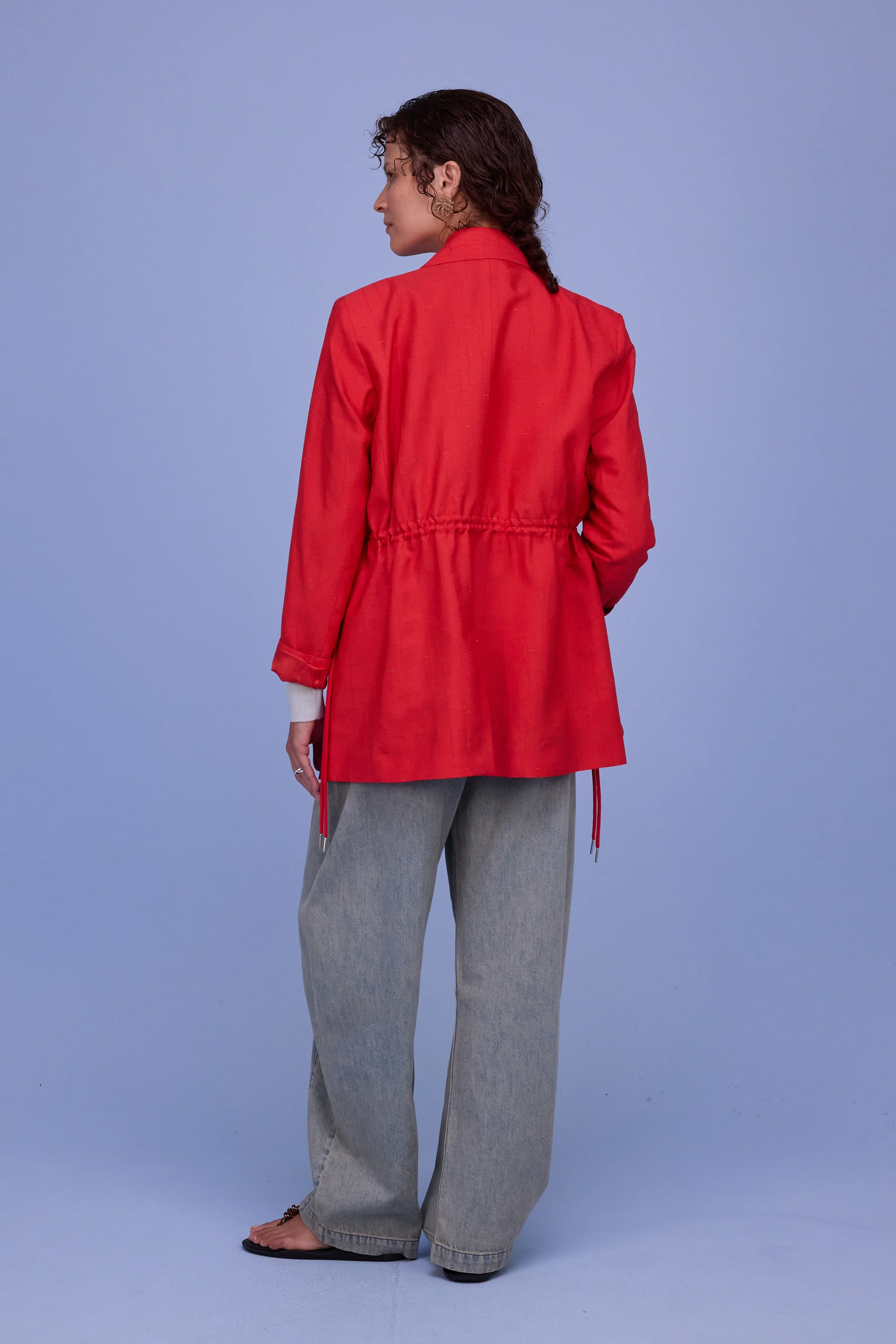 Harmon blazer in fiesta red santoso - Image 9