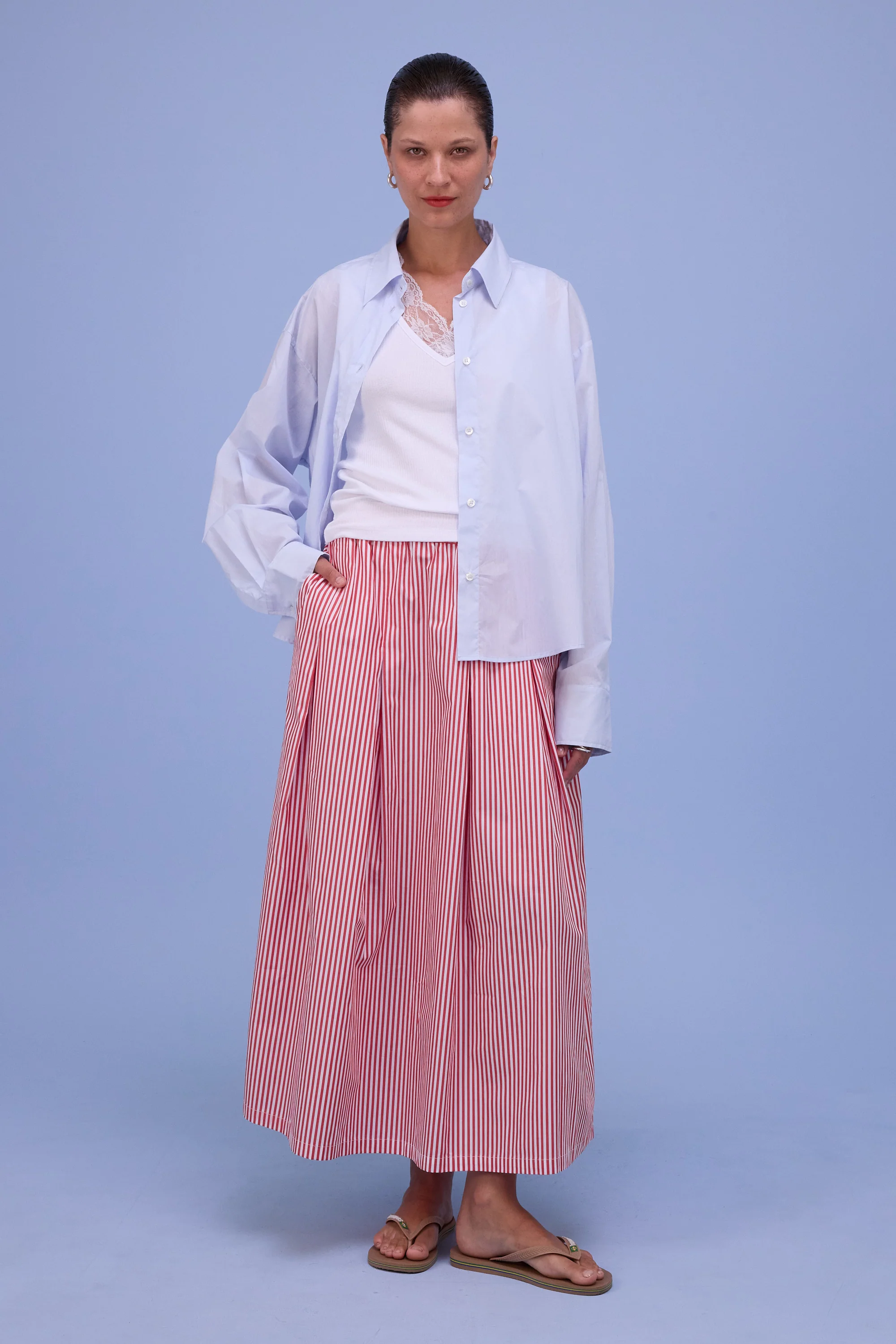 Hia witte top met kant - Image 8